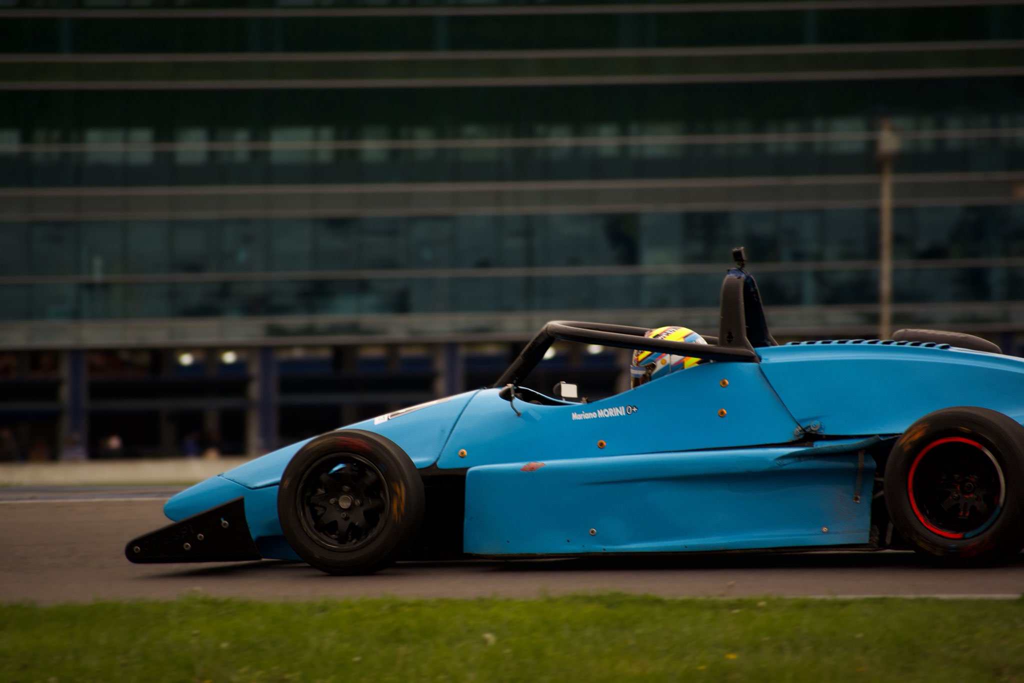 Mariano Morini en acción